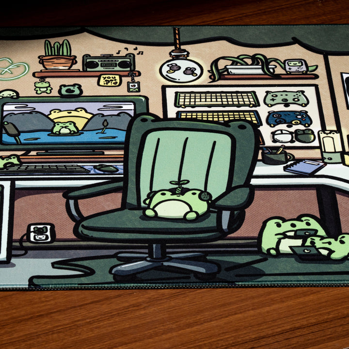 Froggy Office Desk Mat