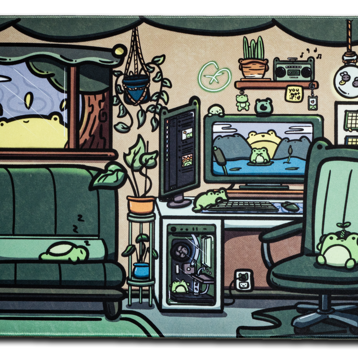 Froggy Office Desk Mat